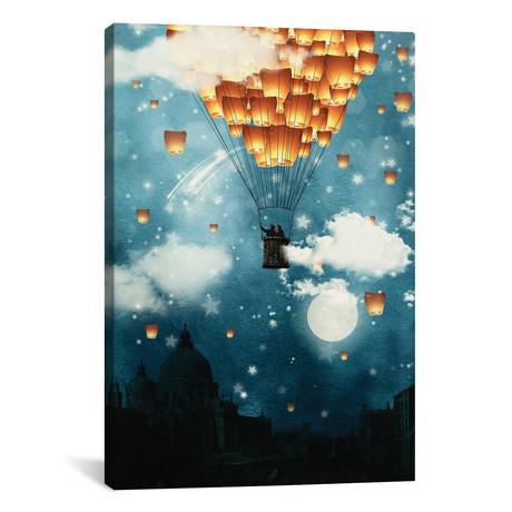 Where All The Wishes Come True // Paula Belle Flores (18"W x 26"H x 0.75"D)