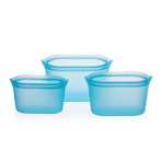 Silicone Food Storage Boxes (Blue)