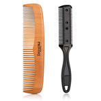 Hair & Shaving Comb Duo