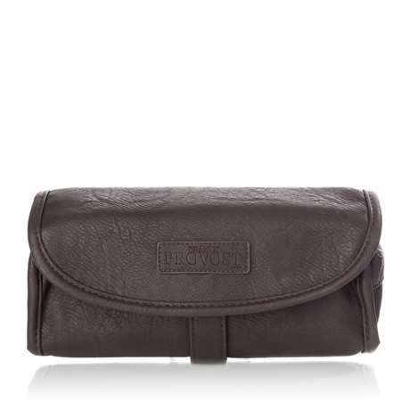 Hanging Travel Leatherette Toiletry Bag