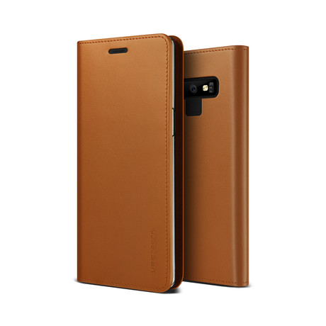 Leather Diary // Galaxy Note 9 (Brown)