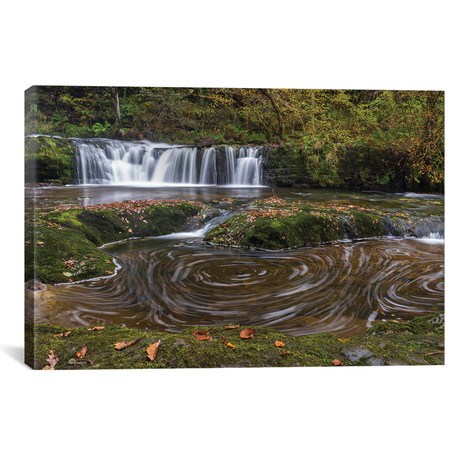 Whirlpool And Waterfalls // Adam Burton (26"W x 18"H x 0.75"D)