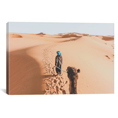Sahara Desert, Morocco II // Luke Anthony Gram (26"W x 18"H x 0.75"D)