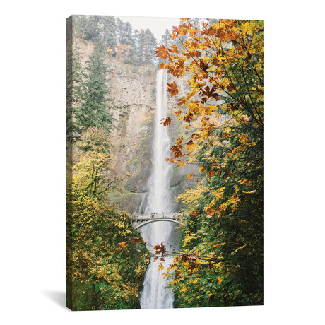 Waterfall III, Portland, Oregon // lovelylittlehomeco (18"W x 26"H x 0.75"D)