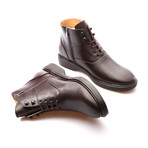 Sebastian Plain Toe Boot // Brown (Euro: 45)