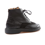 Fabian Wingtip Brogue Boot // Black (Euro: 45)