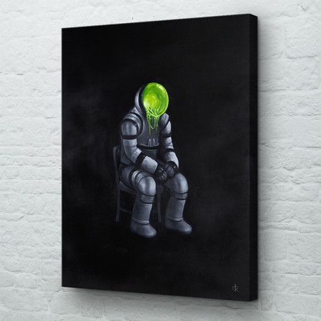 Apocalypse Horseman // Alien (18"W x 24"H // Gallery Wrapped)