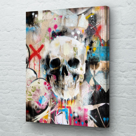 Skulls (18"W x 24"H // Gallery Wrapped)