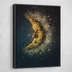 Moonsplosion (18"W x 24"H // Gallery Wrapped)