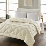 Loftworks // High-loft All Season Comforter // Ivory (Twin)