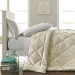 Loftworks // High-loft All Season Comforter // Ivory (Twin)