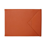 Wordie Tablet and Document Sleeve (Amber Orange & Dusty Aqua)