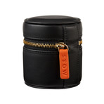 Sanderson Leather Stud Box (Smoky Quartz Brown & Oxblood)