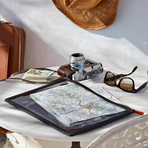 See-View Leather Folio