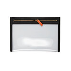 See-View Leather Travel Pouch