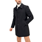 Barcelona Overcoat // Black (Small)