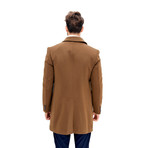 Barcelona Overcoat // Camel (3X-Large)