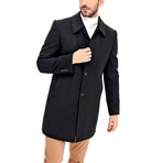 Barcelona Overcoat // Black (Large)