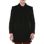 Vienna Overcoat // Black (X-Large)