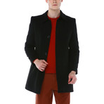 Vienna Overcoat // Black (2X-Large)