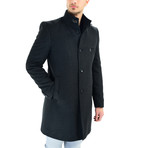 Madrid Overcoat // Anthracite (X-Large)