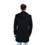 Siena Overcoat // Black (Large)