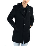 Siena Overcoat // Black (3XL)