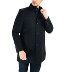 Lisbon Overcoat // Anthracite (X-Large)