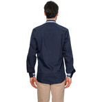 G560 Button-Up Shirt // Dark Blue (3XL)