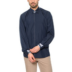 G560 Button-Up Shirt // Dark Blue (L)