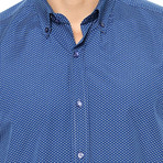 G598 Button-Up Shirt // Sax (S)