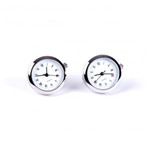 GMT+9 Functional Watch Cufflinks