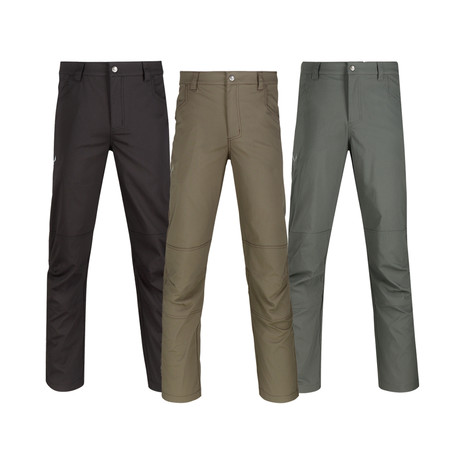 Kaos Light Weight Range Pants // 3-Pack // Gray + Black + Green (32WX32L)