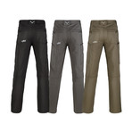 Kaos Medium Weight Range Pants // 3-Pack // Gray + Black + Green (40WX32L)