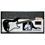 Framed + Signed Guitar // Eric Clapton