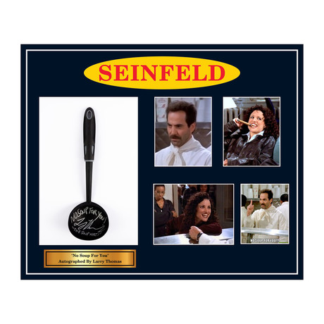 Signed Soup Spoon // Seinfeld