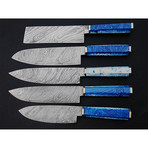 Salmon Blade Chef's Knives // Set of 5