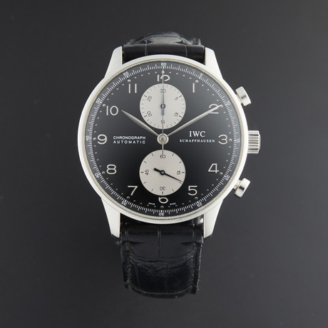 IWC Portuguese Chronograph Automatic // IW371404 // Pre-Owned