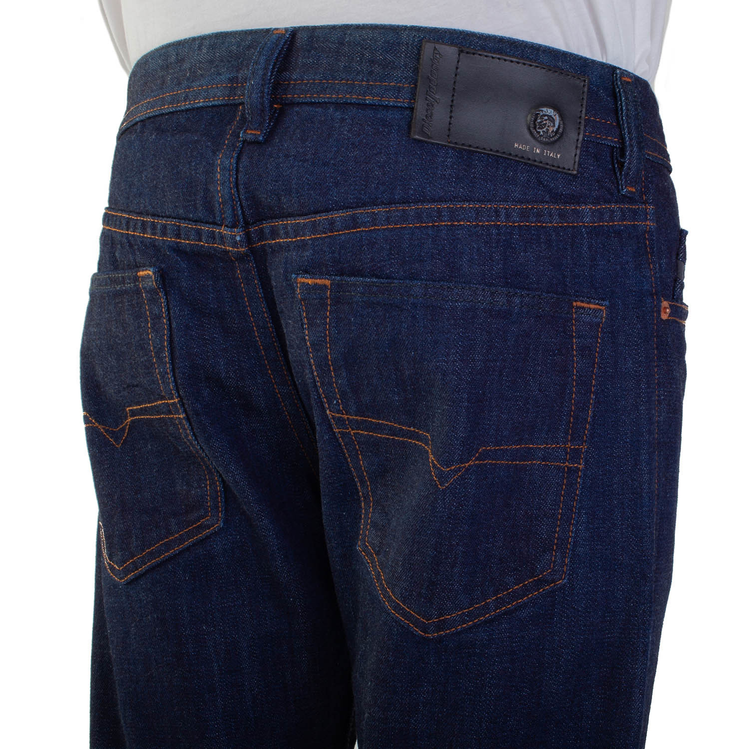 Diesel // Regular Slim-Tapered Fit Buster 0076C Jeans // Dark Blue (US ...