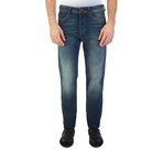 Diesel // Regular Slim-Tapered Buster 0857Y Stretch Jeans // Blue (US: 40)