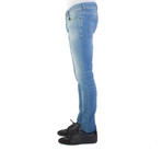 Diesel // Slim-Skinny Fit Sleenker 0852V Jeans // Light Blue (US: 33)