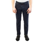 Versace Collection // Slim Fit Jeans // Navy + Black (US: 32)
