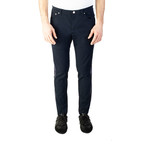 Versace // Skinny Fit Sequin Studded Pants // Navy Blue (US: 32)
