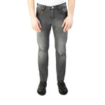 Versace Collection // Relaxed Fit Ripped Jeans // Black (US: 32)