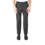 Versace // Wool Slim Fit Trouser Dress Pants // Charcoal (US: 38)