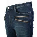 Versace Collettion // Slim Fit Jeans // Dark Blue (US: 31)