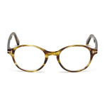 Men's FT5428 Eyeglass Frames // Shiny Yellow