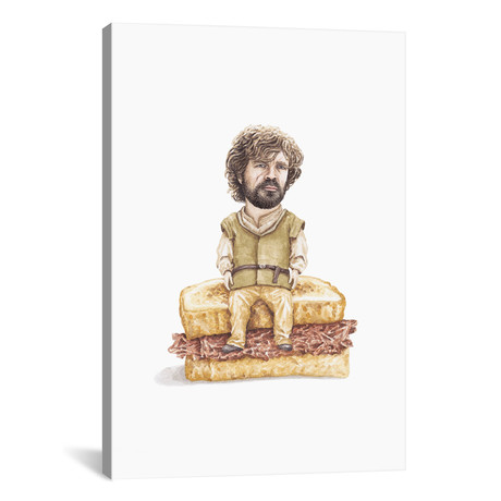 Peter Dinklage // Celebs on Sandwiches (18"W x 26"H x 0.75"D)