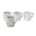 10oz. Large Mug // Set Of 4 (Marble)