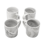 10oz. Large Mug // Set Of 4 (Marble)